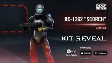 *NEW* Character Inbound: RC-1362 "Scorch" | Final Dark Side Clone! | Kit Reveal