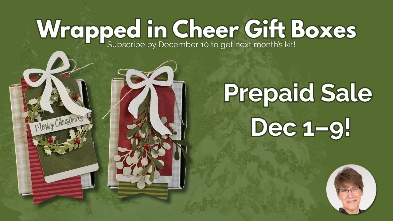Wrapped in Cheer Gift Boxes | See the Two Styles From November’s Paper Pumpkin®