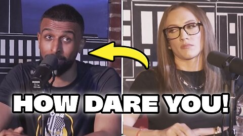 Myron Gaines DESTROYS Feminist Kat Timpf In The Culture War Live with Tim Pool! Wouln't Stop Talking