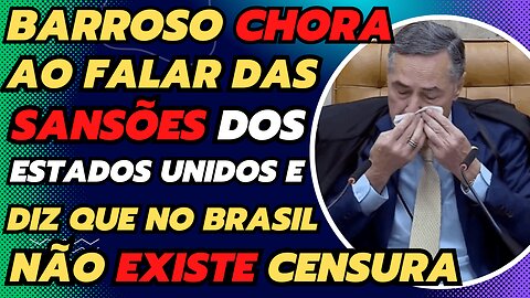 BARROSO CHORA POR CAUSA DAS SANSÕES DOS EUA