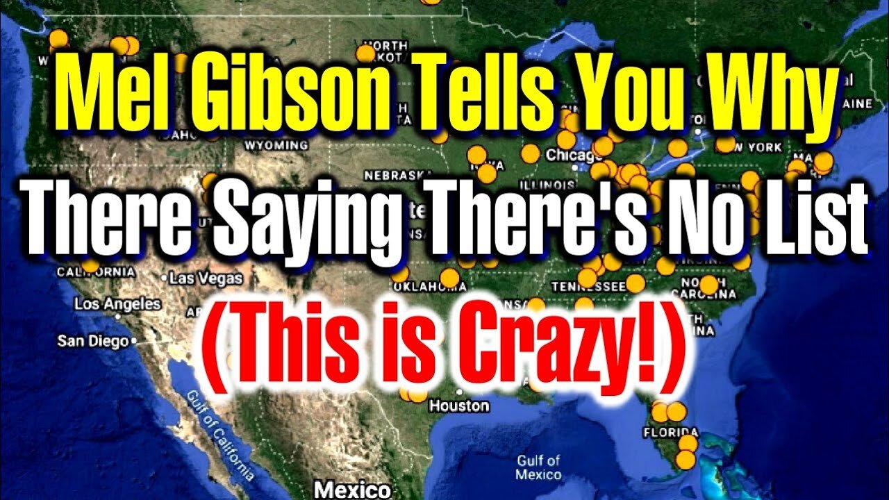Mel Gibson Exposes The Truth About The List - This Is Unreal!