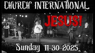 Robin D Bullock & Pastor Robin R. Bullock 11.30.2025 - Church International - Sunday Celebration!