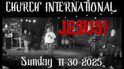 Robin D Bullock & Pastor Robin R. Bullock 11.30.2025 - Church International - Sunday Celebration!