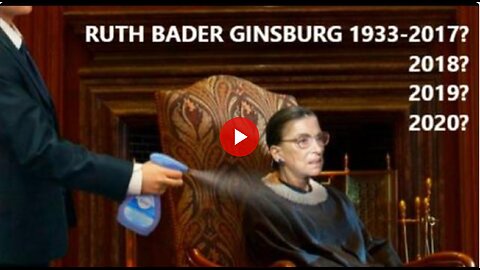 Who or What killed Ruth Bader Ginsburg? How long was she dead before we were told?