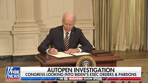 Congress Prepares To Investigate Validity Of Biden 'Autopen' Signatures