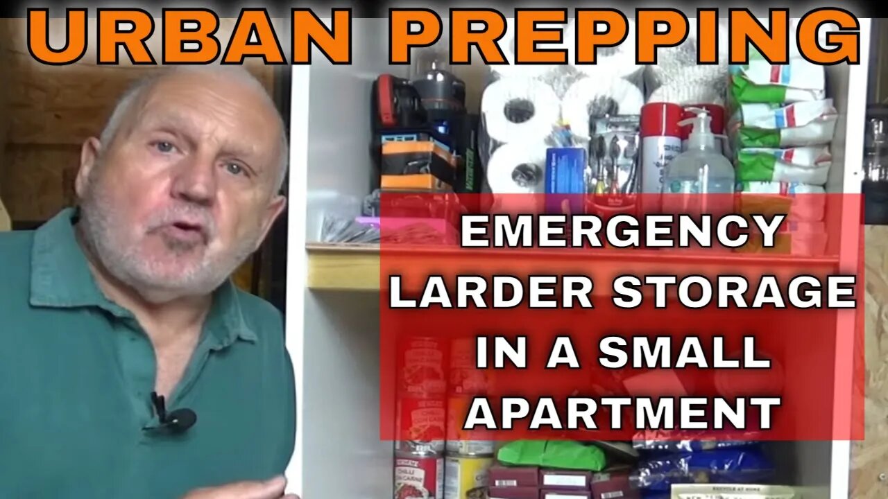 🍳 Survival Food Storage for Preppers | My Urban Larder Cupboard Setup