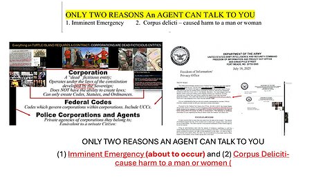 THERE ARE ONLY TWO REASONS THE USA INC AGENTS CAN CONTACT YOU! KNOW THEM!