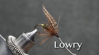 Lowry: a trout fly pattern from Favorite Flies and Their Histories (1892) by Mary Orvis Marbury