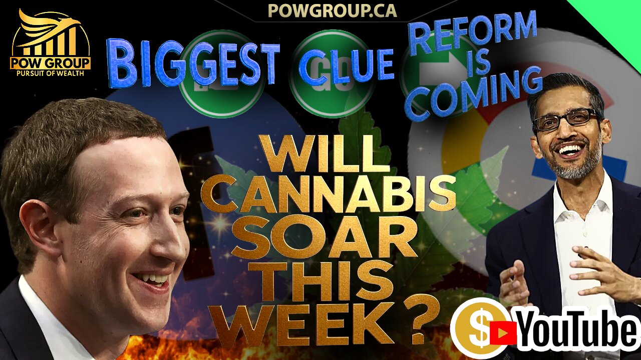 Cannabis Stocks Breaking Out This Week & Biggest Clue U.S. Reform Is Near...