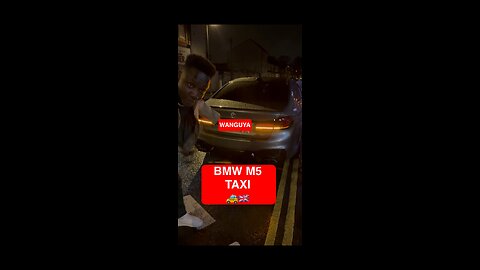 BMW M5 TAXI🚕🇬🇧