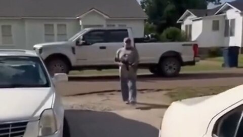Insane Road Rage Incident Ends Up With Lunatic Pulling A Rifle And Shooting At Man In His Driveway