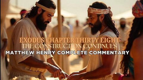 Exodus Chapter 38 Matthew Henry Complete Commentary