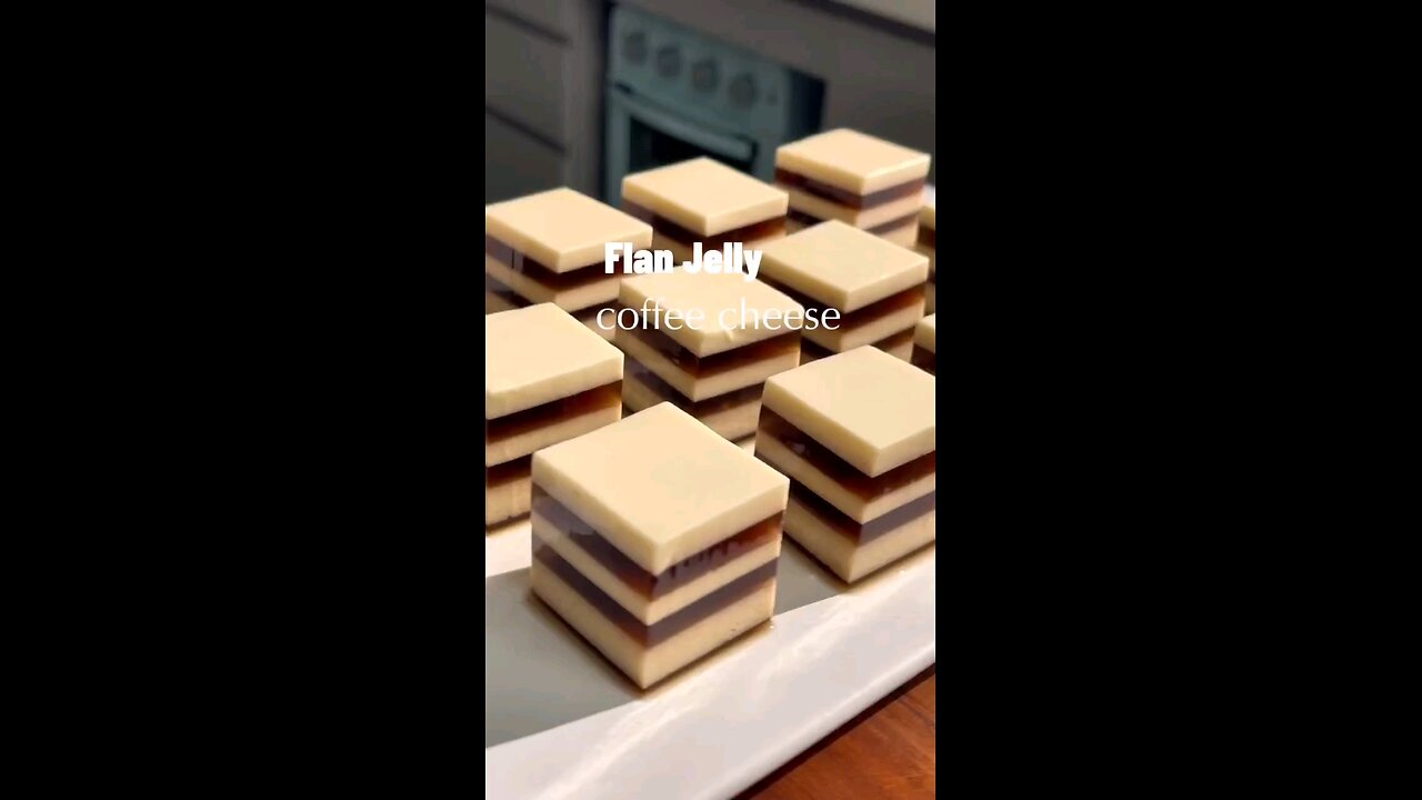 FLAN JELLY COFFEE CHEESE