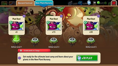 Plants vs Zombies 2 - Plant Nursery - Phat Beet - September 2025