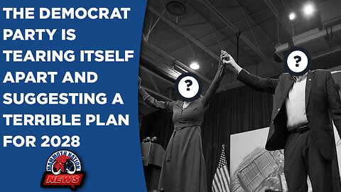 The Democrat Party is Tearing Itself Apart and Suggesting a Terrible Ticket for 2028