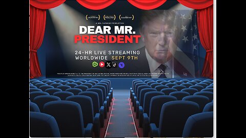 Dear Mr. President – Exclusive Worldwide Screening | September 9th @ 9:00 AM EST