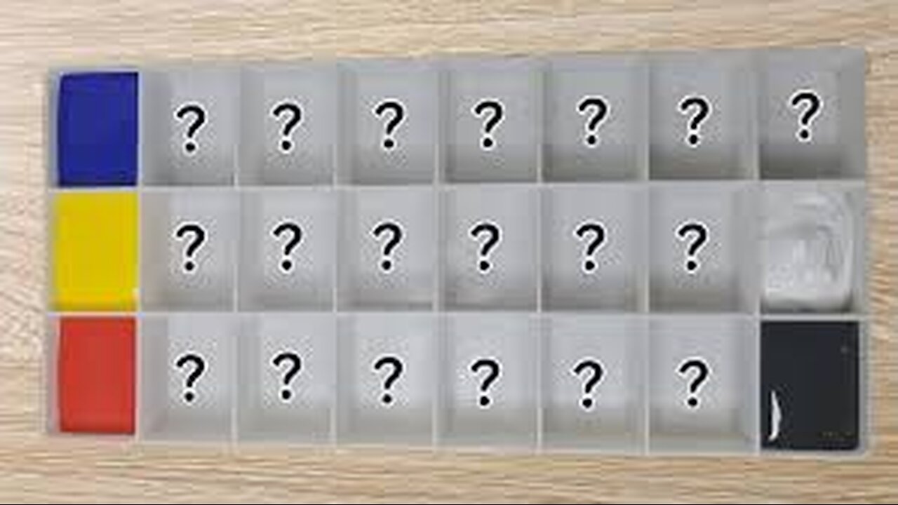 21 Color Recipes made from Red, Yellow, Blue || Art Tenka