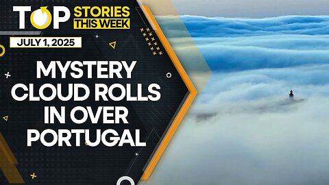 Rare Roll Cloud Stuns Portugal Beaches | WION Climate Tracker | World News | WION