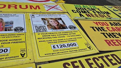 "Street Truther Claims: Vaccine Genocide and Global Reset"