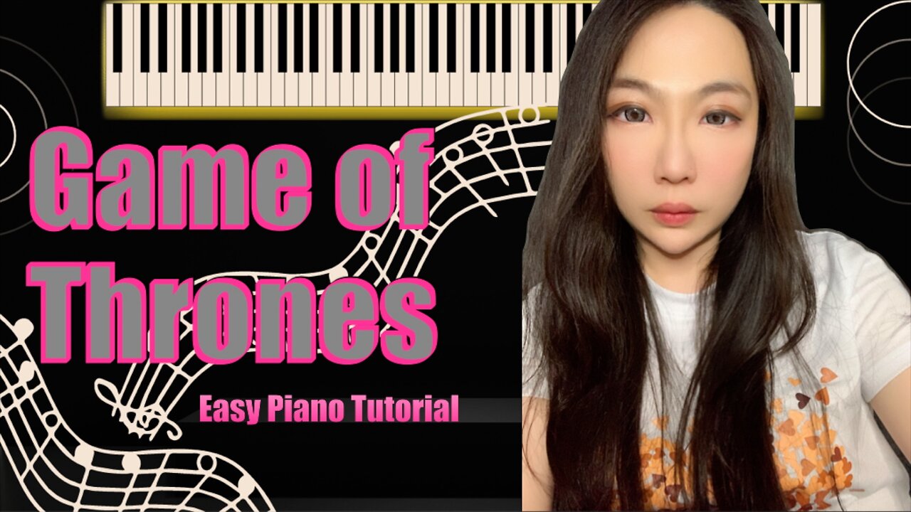Game of Thrones | Easy Piano | Short with Slower tempo