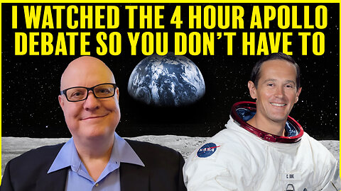 The Apollo Astronaut Vs The Skeptic...I Watched All 4 Hours So You Don't Have To