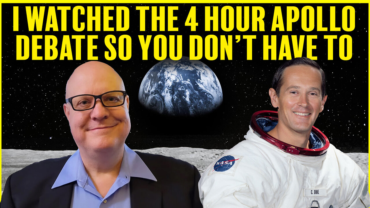 The Apollo Astronaut Vs The Skeptic...I Watched All 4 Hours So You Don't Have To