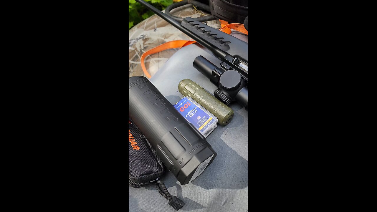 Jaguar Silencers CAS22T on a Ruger 10/22