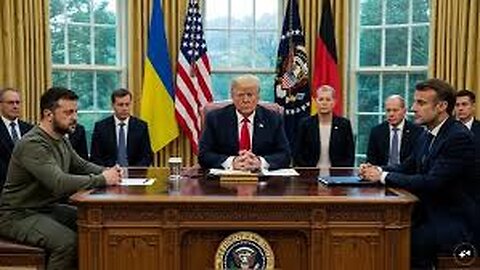 #Trump #Zelensky #EU Leaders meeting at the White House #live