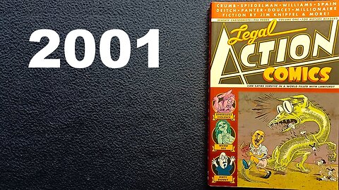 LEGAL ACTION COMICS VOLUME 1, 2001, Dirty Danny Legal Defense Fund.
