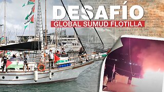 Desafío de la global sumud flotilla contra el genocidio israelí | Detrás de la Razón