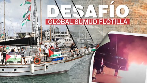 Desafío de la global sumud flotilla contra el genocidio israelí | Detrás de la Razón
