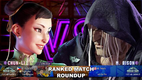 Kuya Kalbo SF6 Ranked Match Roundup. Chun Li Master Rank [Hori Fight Stick]