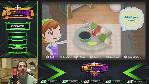 Cooking Mama Cookstar Vegetarian Mushroom Kebabs