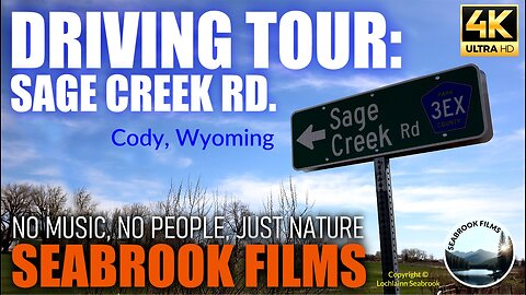 Driving Tour: Sage Creek Road, Cody, Wyoming