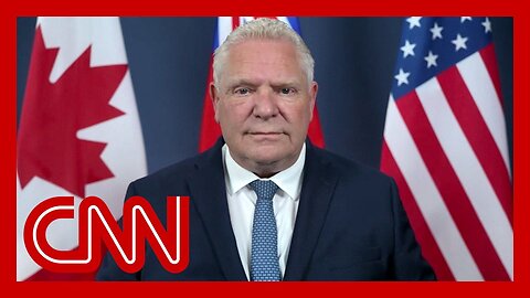 'They're short-sighted': Ontario Premier responds to praises on Trump's tariffs