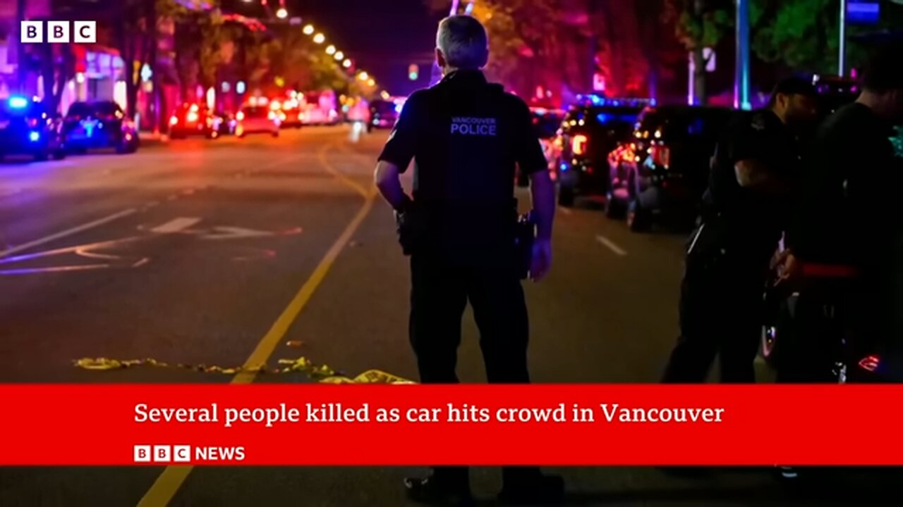 Multiple people killed after car drives into Vancouver street festival, Canada police say