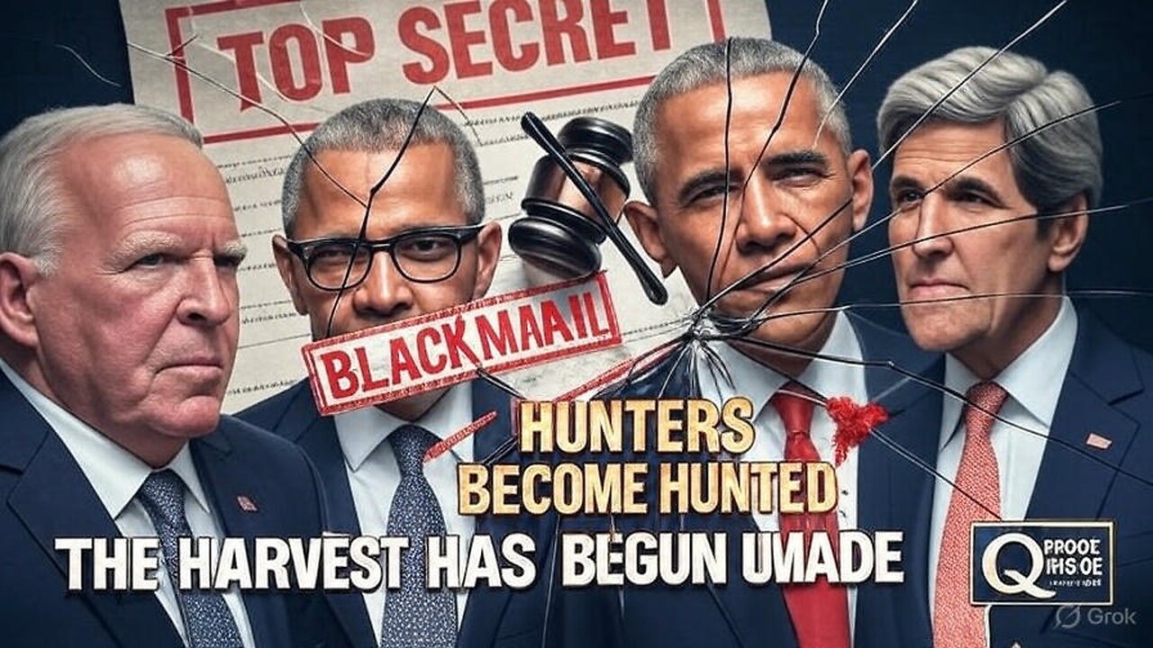 HUNTERS BECOME HUNTED: Q's "HARVEST" of Treasonous Elites as MSM Immunity Crumbles