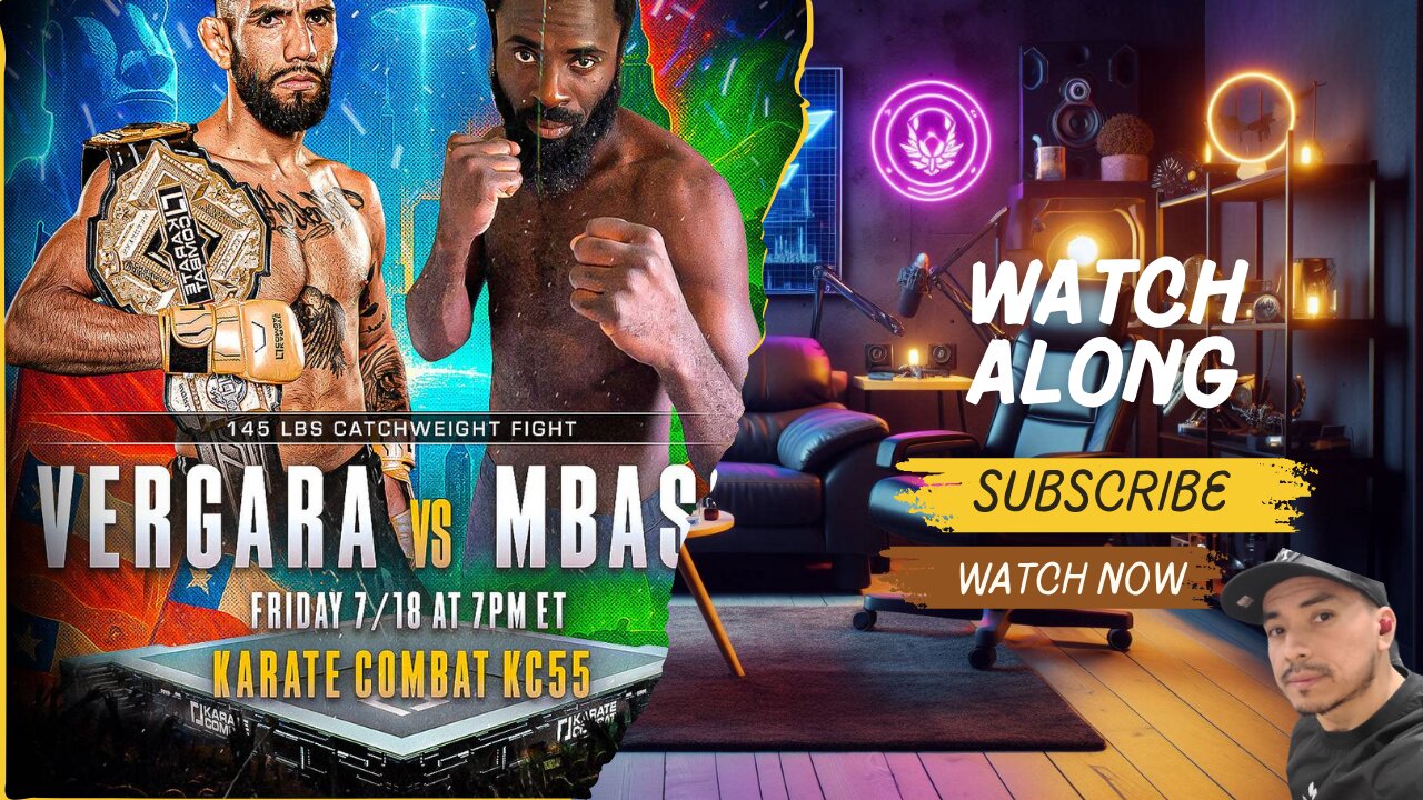 Karate Combat 55 Heavy Weight Tournament | Vergara Main Event Live Stream