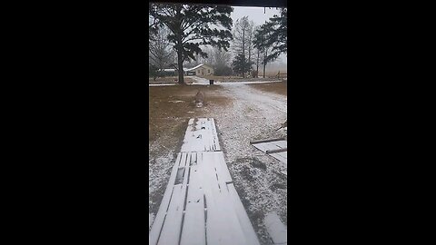 2017 snow in Louisiana
