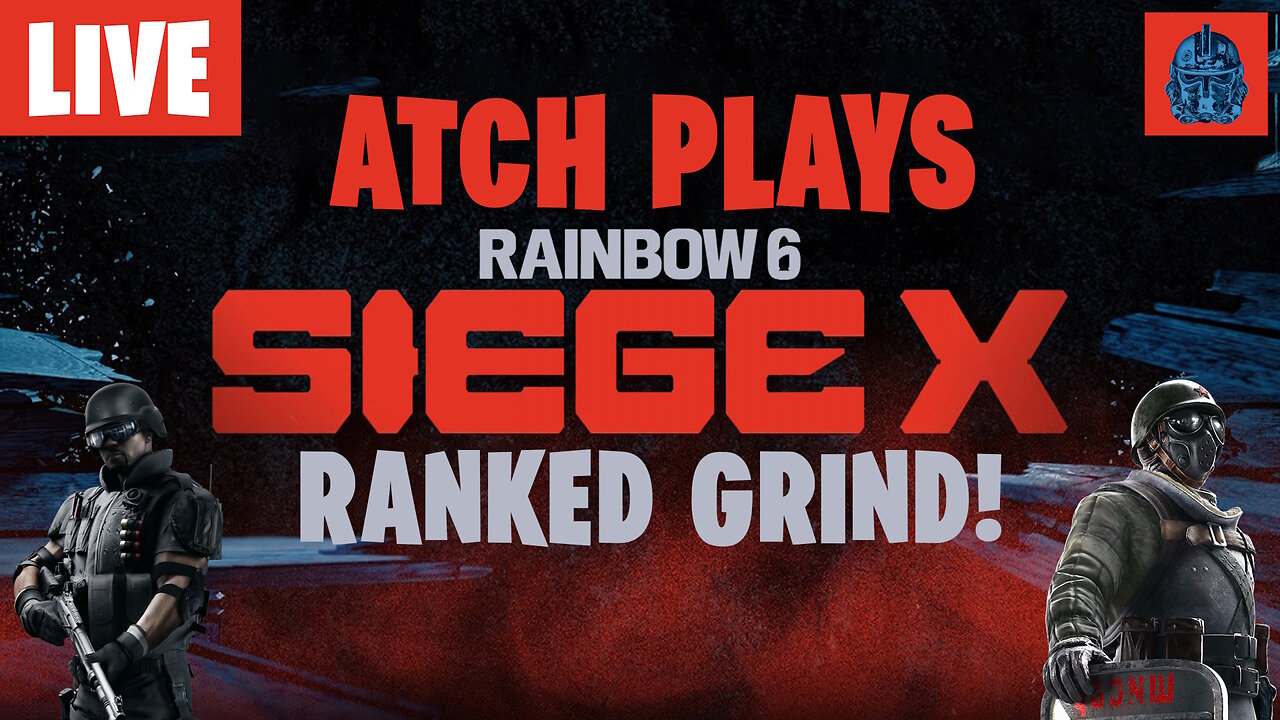 [LIVE] FRIDAY SOLO QUEUE - RAINBOW SIX SIEGE RANKED! | CURRENTLY GOLD 4 | MULTISTREAM