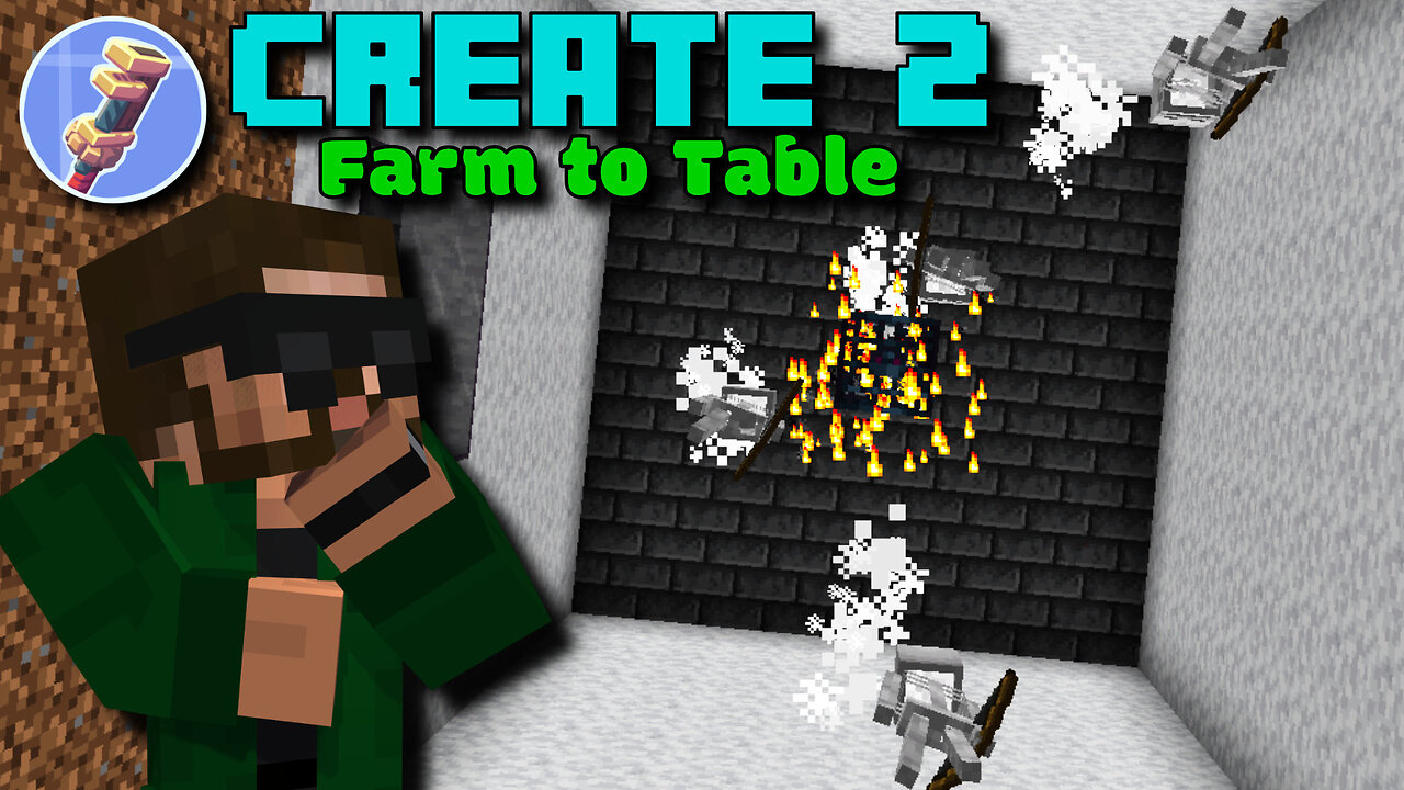 Skeleton Farming - Create Mod (2x65)