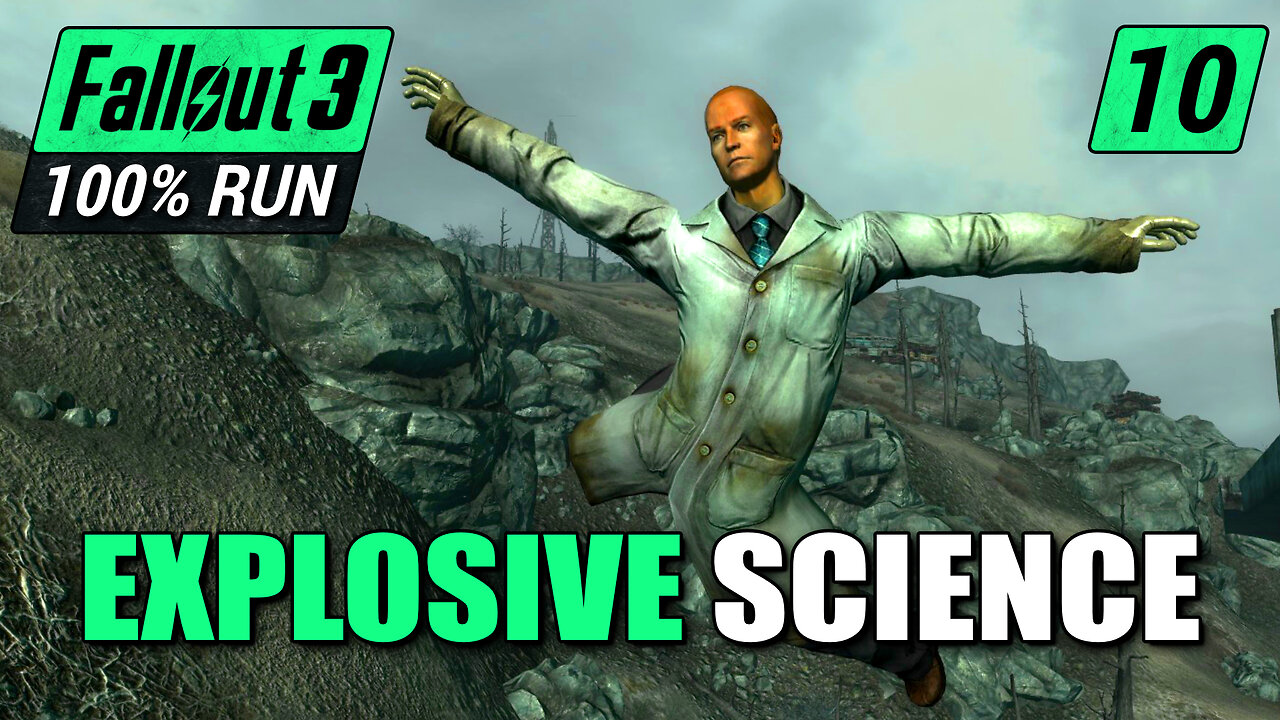 Exploding Science Experiment | Fallout 3 100% Run | Ep. 10