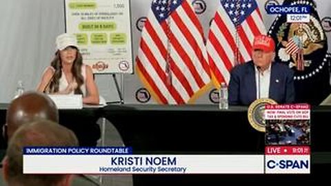 DHS SECRETARY KRISTI NOEM: "MARSHALS DETAINED A CANNIBAL ... HE STARTED TO EAT HIMSELF"