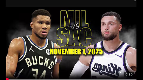 Milwaukee bucks vs Sacramento king’s highlights