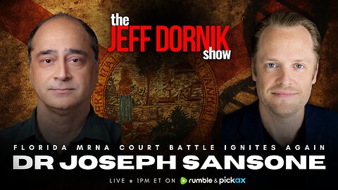 Florida mRNA Court Battle Ignites Again | Dr Joseph Sansone | LIVE @ 1pm ET