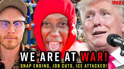 🚨 EBT Freak VOWS To HUNT DOWN & DEVOUR White People If The Government Shutdown Cuts Benefits!