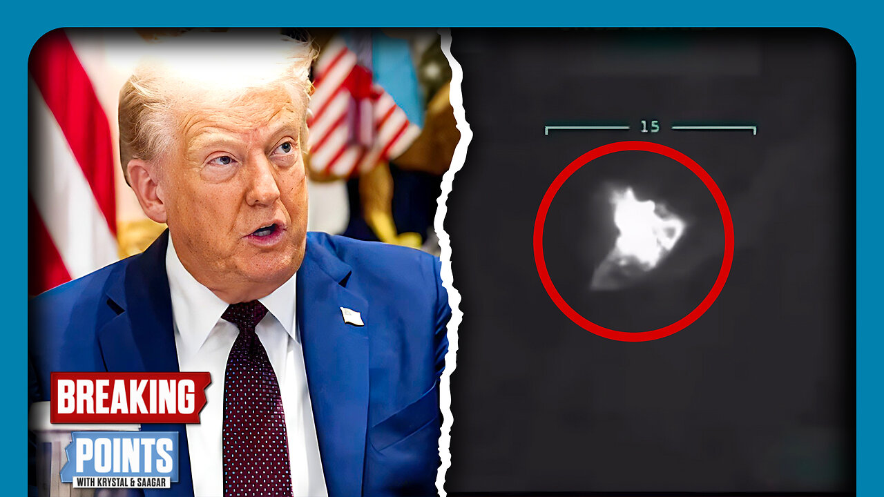 Trump BLOWS UP 'Cartel' Boat Near Venezuela