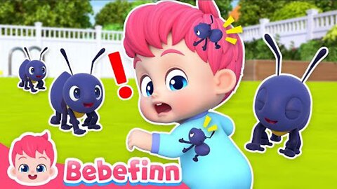 The Little Tiny Ants | Song for Kids | Bebefinn Nursery Rhymes