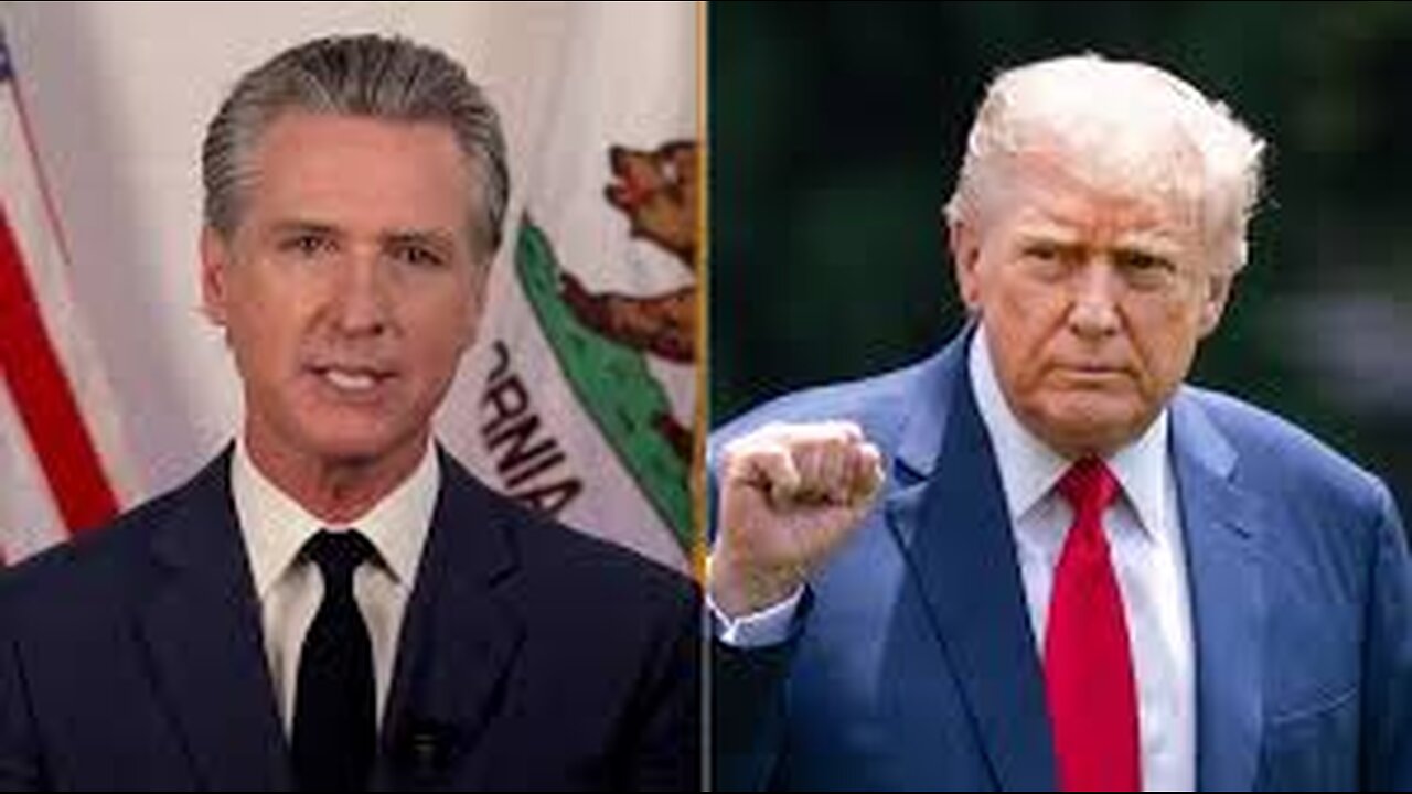 The Media and Galvin Newsom are blaming President Trump for LA Riots