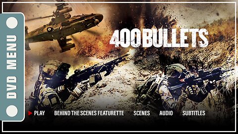 400 Bullets - DVD Menu